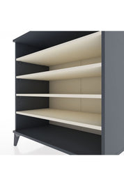 Hyperion Şifonyer 4 Raflı 88x44x96 Antrasit-Aytaşı
