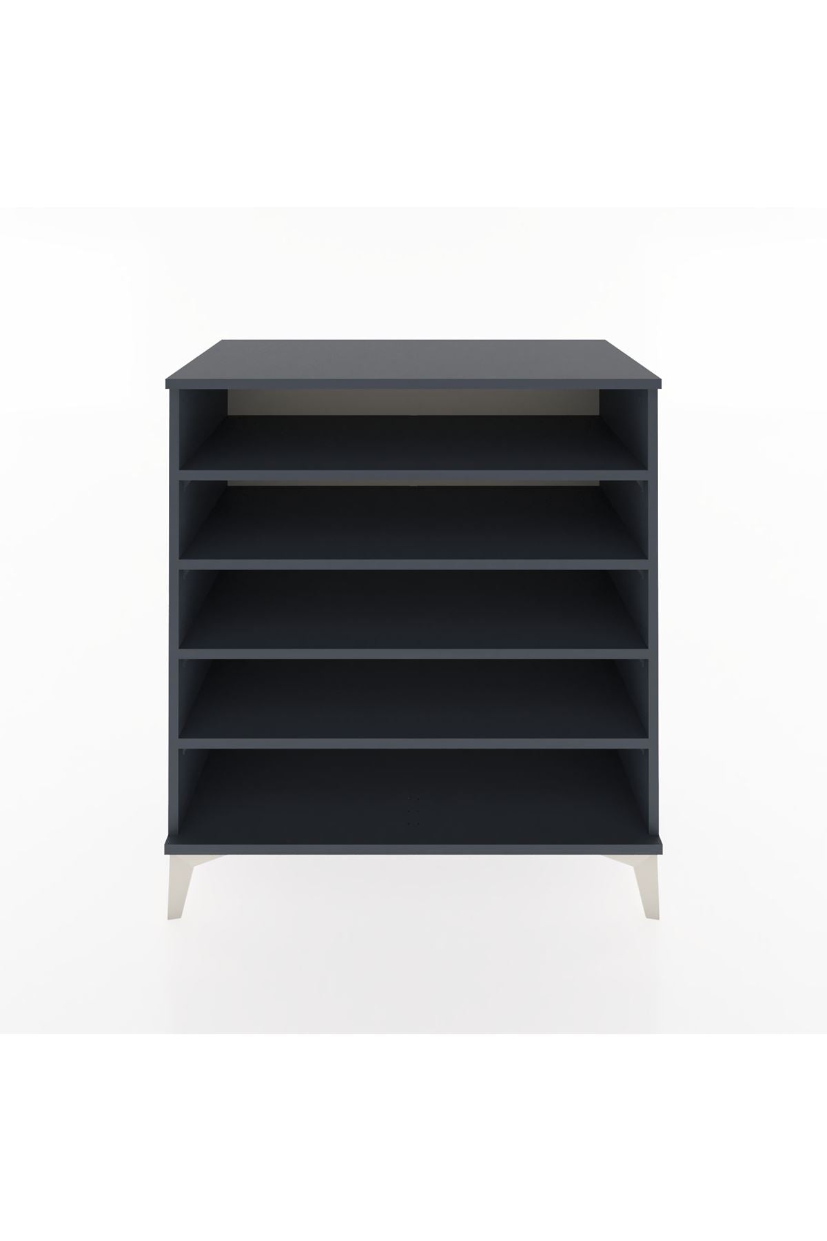Hyperion Şifonyer 4 Raflı 88x44x96 Antrasit-Antrasit
