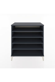 Hyperion Şifonyer 4 Raflı 88x44x96 Antrasit-Antrasit