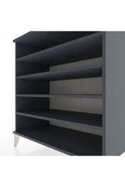 Hyperion Şifonyer 4 Raflı 88x44x96 Antrasit-Antrasit