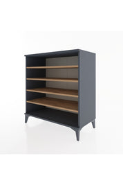 Hyperion Şifonyer 4 Raflı 88x44x96 Antrasit-Çam