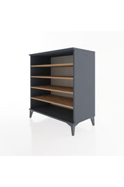 Hyperion Şifonyer 4 Raflı 88x44x96 Antrasit-Çam