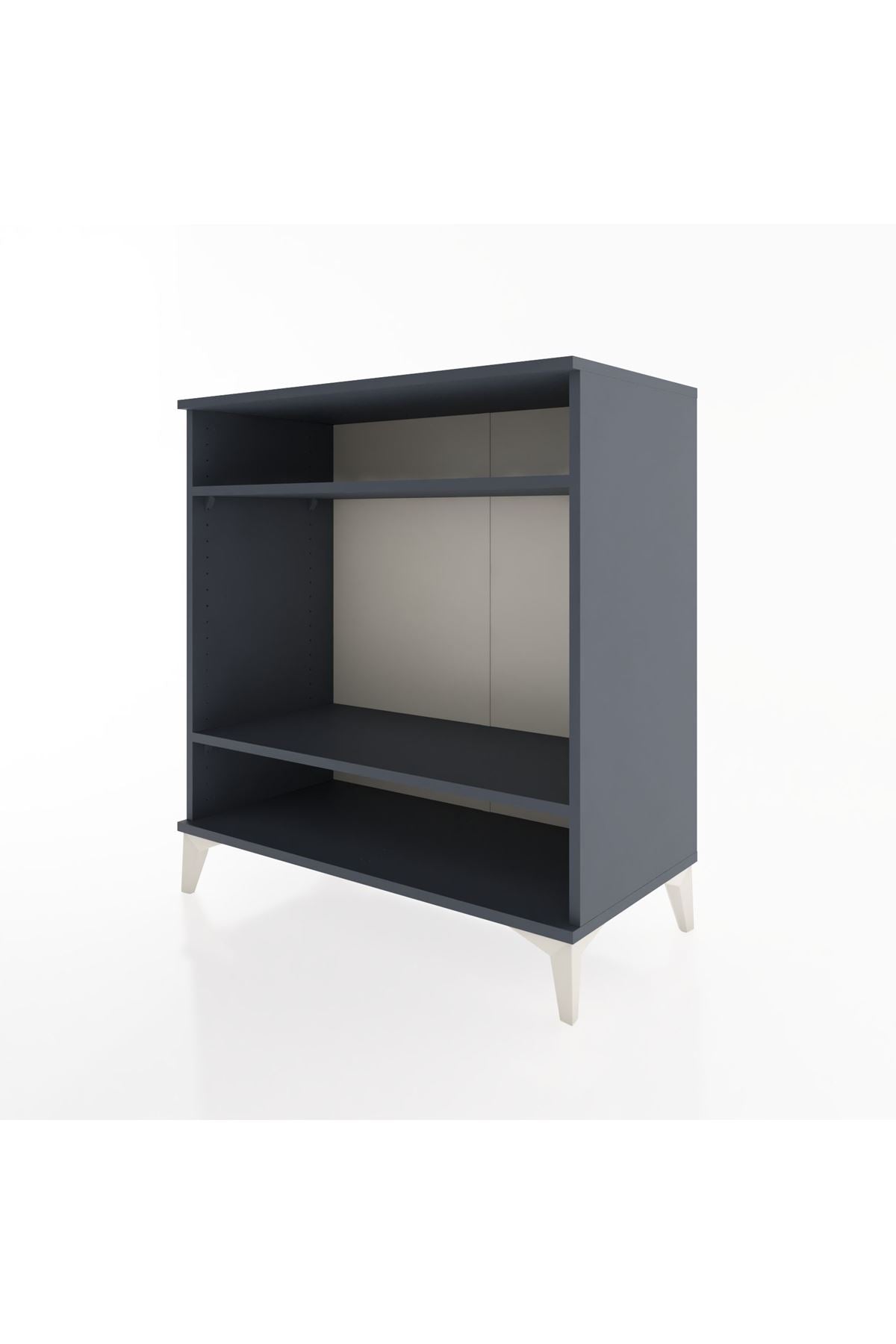 Hyperion Şifonyer 2 Raflı 88x44x96 Antrasit-Antrasit