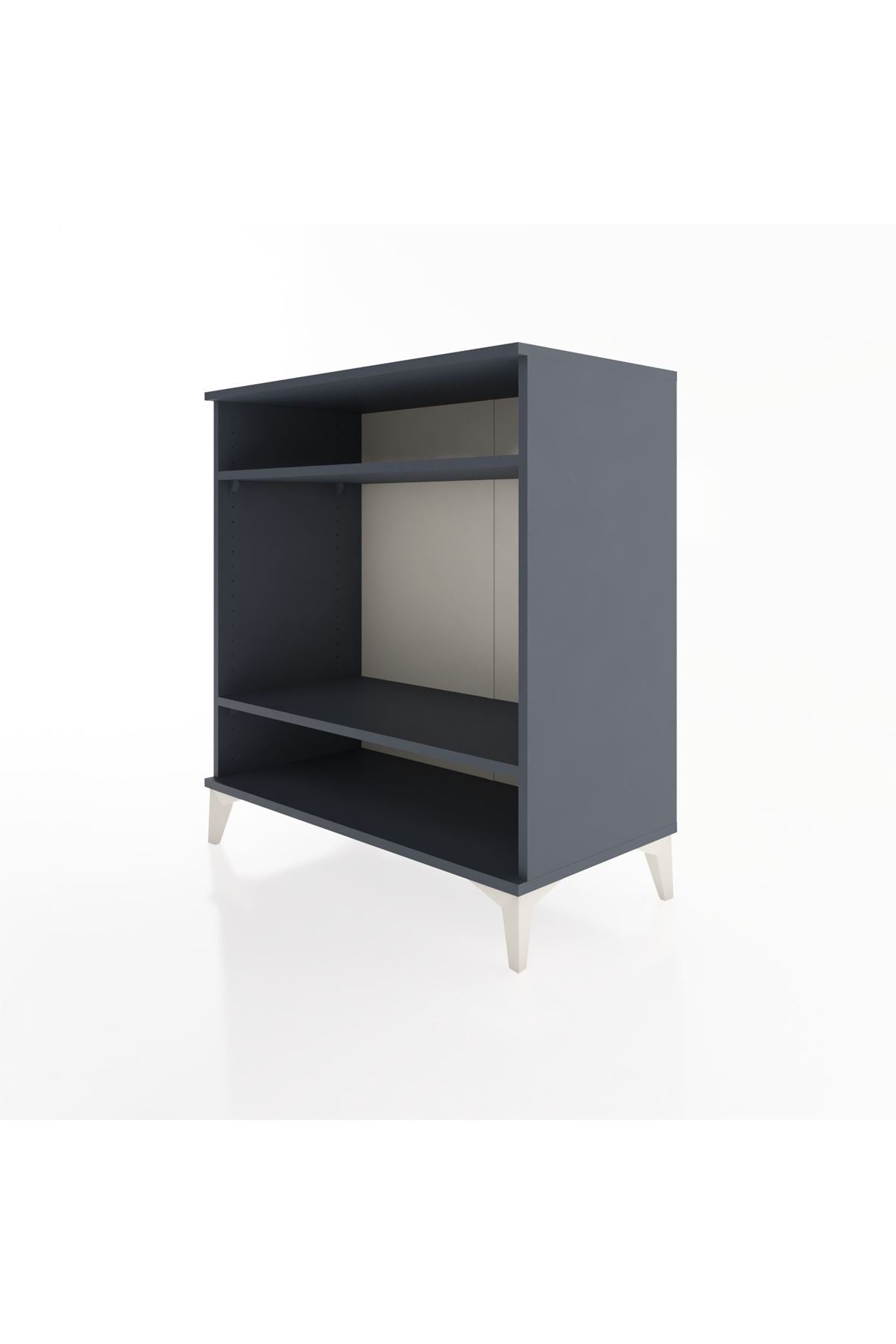 Hyperion Şifonyer 2 Raflı 88x44x96 Antrasit-Antrasit