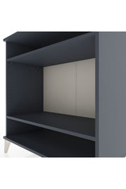 Hyperion Şifonyer 2 Raflı 88x44x96 Antrasit-Antrasit