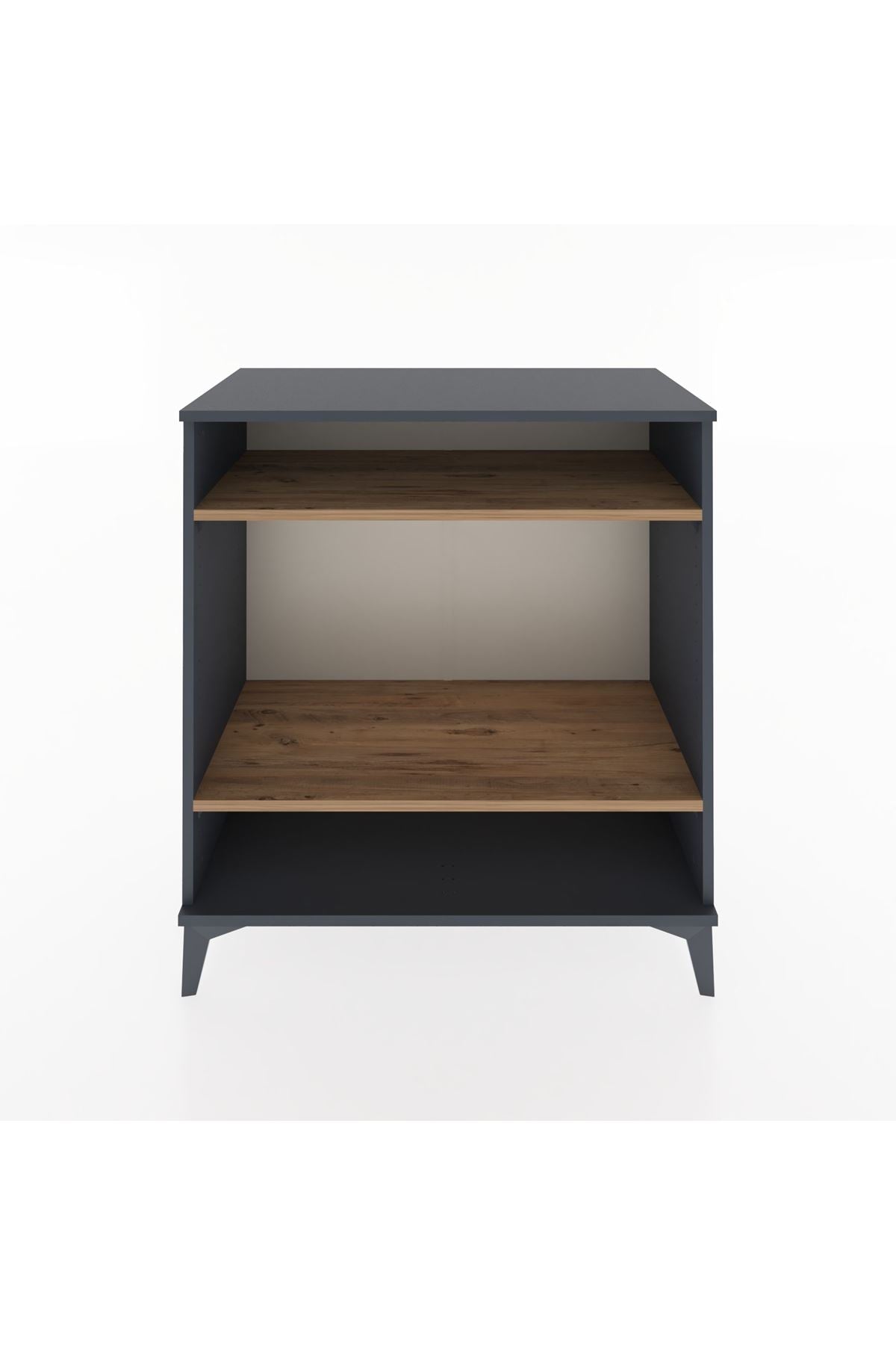 Hyperion Şifonyer 2 Raflı 88x44x96 Antrasit-Çam