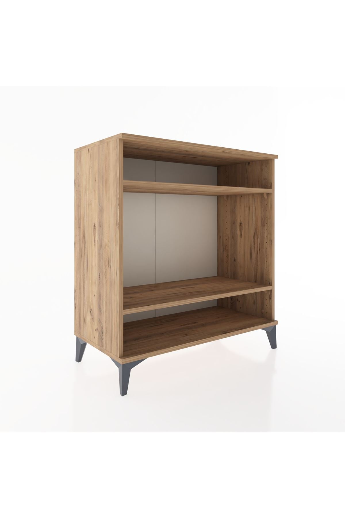 Hyperion Şifonyer 2 Raflı 88x44x96 Çam-Çam