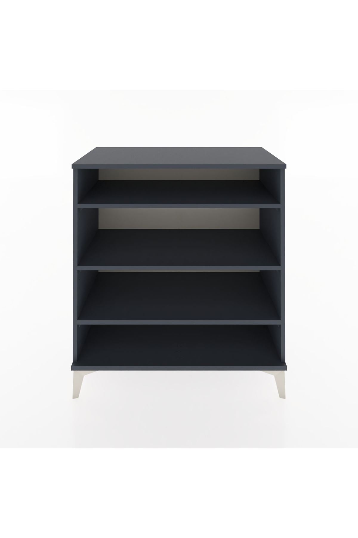 Hyperion Şifonyer 3 Raflı 88x44x96 Antrasit-Antrasit