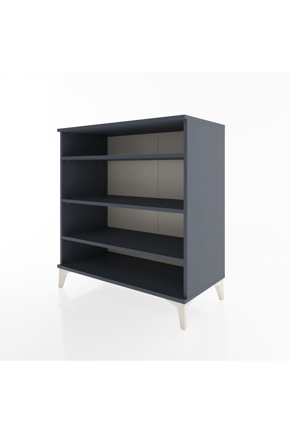 Hyperion Şifonyer 3 Raflı 88x44x96 Antrasit-Antrasit