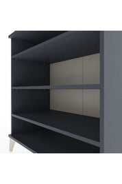 Hyperion Şifonyer 3 Raflı 88x44x96 Antrasit-Antrasit