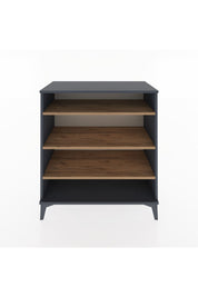 Hyperion Şifonyer 3 Raflı 88x44x96 Antrasit-Çam