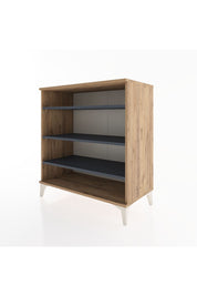 Hyperion Şifonyer 3 Raflı 88x44x96 Çam-Antrasit