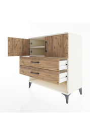 Hyperion Şifonyer 2 Raflı 2 Çekmeceli 2 Kapaklı 88x44x96 Aytaşı-Çam