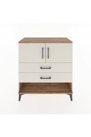 Hyperion Şifonyer 2 Raflı 2 Çekmeceli 2 Kapaklı 88x44x96 Çam-Aytaşı