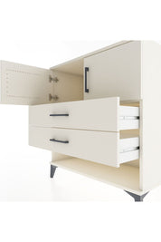 Hyperion Şifonyer Tek Raflı 2 Çekmeceli 2 Kapaklı 88x44x96 Aytaşı-Aytaşı