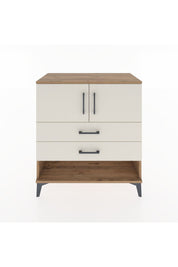 Hyperion Şifonyer Tek Raflı 2 Çekmeceli 2 Kapaklı 88x44x96 Çam-Aytaşı