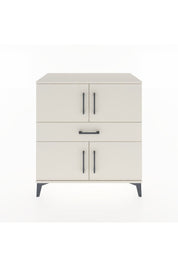 Hyperion Şifonyer Tek Raflı Tek Çekmeceli 4 Kapaklı 88x44x96 Aytaşı-Aytaşı