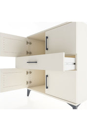 Hyperion Şifonyer Tek Raflı Tek Çekmeceli 4 Kapaklı 88x44x96 Aytaşı-Aytaşı