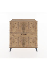 Hyperion Şifonyer Tek Raflı Tek Çekmeceli 4 Kapaklı 88x44x96 Çam-Çam