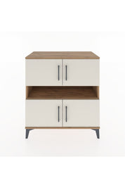 Hyperion Şifonyer 5 Raflı 4 Kapaklı 88x44x96 Çam-Aytaşı