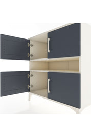 Hyperion Şifonyer 2 Raflı 4 Kapaklı 88x44x96 Aytaşı-Antrasit