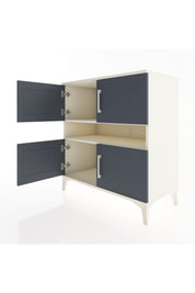 Hyperion Şifonyer 2 Raflı 4 Kapaklı 88x44x96 Aytaşı-Antrasit