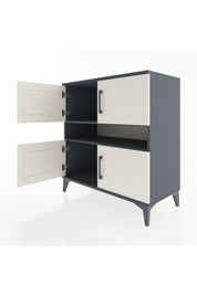 Hyperion Şifonyer 2 Raflı 4 Kapaklı 88x44x96 Antrasit-Aytaşı