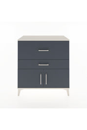 Hyperion Şifonyer Tek Raflı 2 Çekmeceli 2 Kapaklı 88x44x96 Aytaşı-Antrasit