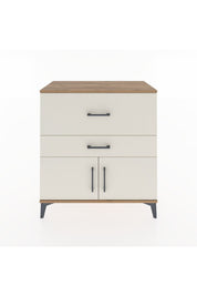 Hyperion Şifonyer 2 Çekmeceli 2 Kapaklı 88x44x96 Çam-Aytaşı