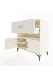 Hyperion Şifonyer 2 Raflı Tek Çekmeceli 2 Kapaklı 88x44x96 Aytaşı-Aytaşı