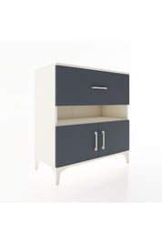 Hyperion Şifonyer 2 Raflı Tek Çekmeceli 2 Kapaklı 88x44x96 Aytaşı-Antrasit