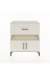 Hyperion Şifonyer Tek Raflı Tek Çekmeceli 2 Kapaklı 88x44x96 Aytaşı-Aytaşı