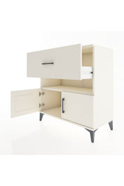 Hyperion Şifonyer Tek Raflı Tek Çekmeceli 2 Kapaklı 88x44x96 Aytaşı-Aytaşı