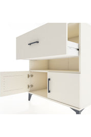 Hyperion Şifonyer Tek Raflı Tek Çekmeceli 2 Kapaklı 88x44x96 Aytaşı-Aytaşı