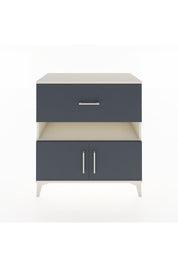 Hyperion Şifonyer Tek Raflı Tek Çekmeceli 2 Kapaklı 88x44x96 Aytaşı-Antrasit