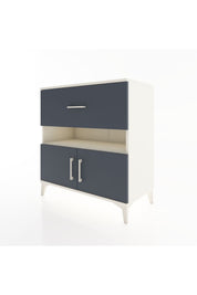 Hyperion Şifonyer Tek Raflı Tek Çekmeceli 2 Kapaklı 88x44x96 Aytaşı-Antrasit