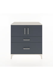 Hyperion Şifonyer Tek Raflı 2 Çekmeceli 2 Kapaklı 88x44x96 Aytaşı-Antrasit