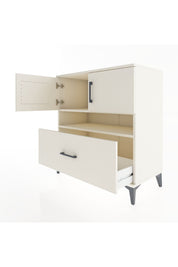 Hyperion Şifonyer 2 Raflı Tek Çekmeceli 2 Kapaklı 88x44x96 Aytaşı-Aytaşı