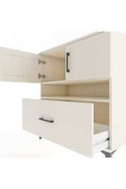 Hyperion Şifonyer 2 Raflı Tek Çekmeceli 2 Kapaklı 88x44x96 Aytaşı-Aytaşı