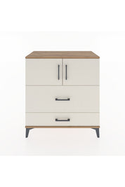 Hyperion Şifonyer 2 Raflı 2 Çekmeceli 2 Kapaklı 88x44x96 Çam-Aytaşı