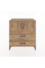 Hyperion Şifonyer 2 Raflı 2 Çekmeceli 2 Kapaklı 88x44x96 Çam-Çam