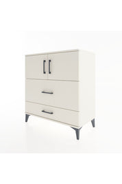 Hyperion Şifonyer Tek Raflı 2 Çekmeceli 2 Kapaklı 88x44x96 Aytaşı-Aytaşı