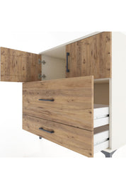 Hyperion Şifonyer Tek Raflı 2 Çekmeceli 2 Kapaklı 88x44x96 Aytaşı-Çam