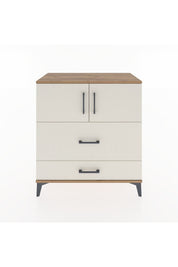 Hyperion Şifonyer Tek Raflı 2 Çekmeceli 2 Kapaklı 88x44x96 Çam-Aytaşı