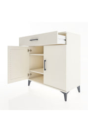 Hyperion Şifonyer 2 Raflı Tek Çekmeceli 2 Kapaklı 88x44x96 Aytaşı-Aytaşı