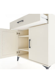 Hyperion Şifonyer 2 Raflı Tek Çekmeceli 2 Kapaklı 88x44x96 Aytaşı-Aytaşı