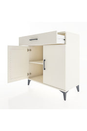 Hyperion Şifonyer Tek Raflı Tek Çekmeceli 2 Kapaklı 88x44x96 Aytaşı-Aytaşı