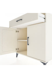 Hyperion Şifonyer Tek Raflı Tek Çekmeceli 2 Kapaklı 88x44x96 Aytaşı-Aytaşı