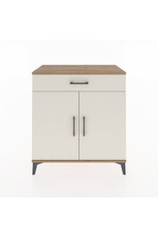 Hyperion Şifonyer Tek Raflı Tek Çekmeceli 2 Kapaklı 88x44x96 Çam-Aytaşı