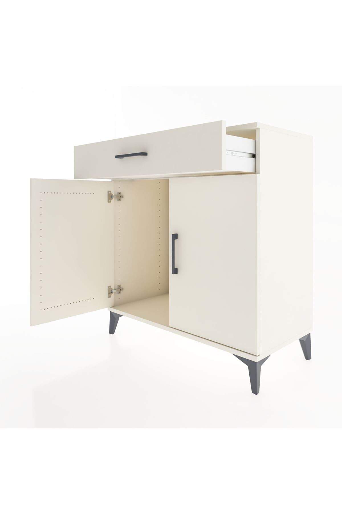 Hyperion Şifonyer Tek Çekmeceli 2 Kapaklı 88x44x96 Aytaşı-Aytaşı